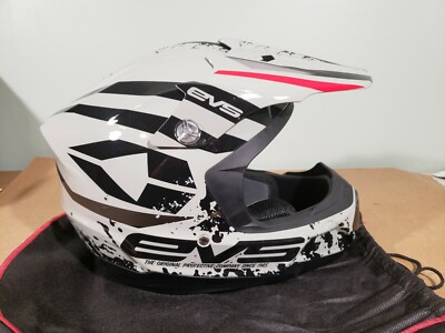 Evs Helmet T5 Ds Grappler Grey/white Xsmall TR#727625
