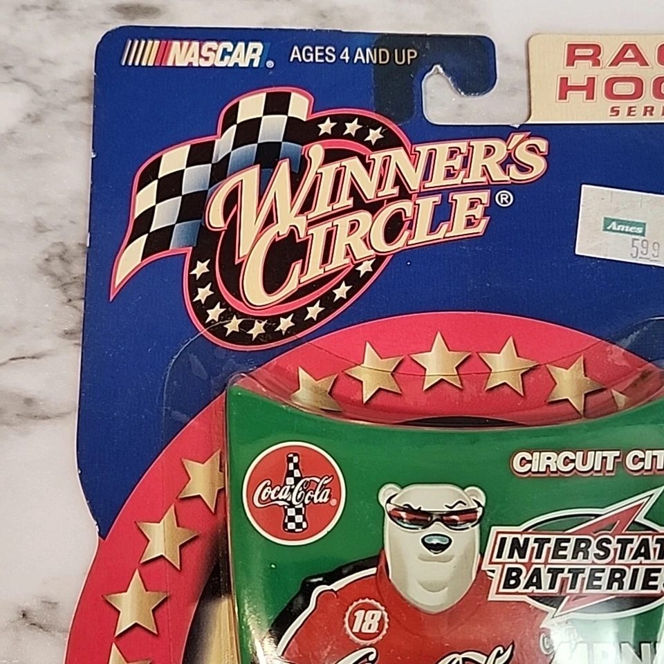 2005 Winner’s Circle Race Hood Series Coca Cola Bobby Labonte #18 1/64 NIB - Image 4 of 4