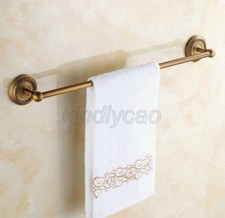 Antique Brass Wall Mounted Bathroom Single Towel Bar Rack Holder Kba085