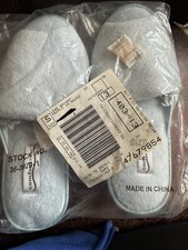 Comfortview Slip On Slippers Light Blue Size XL.    K-6