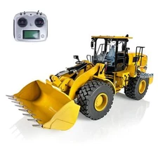 DIM 950 Metal Hydraulic RC Assembled Loader 1/12 Scale Light Sound Radio Motor