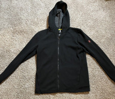 NFL Team Apparel Youth Black Full Zip Hoodie Size XL 18-20