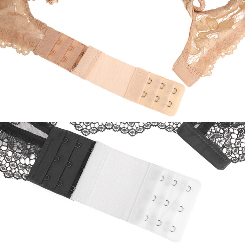 3ROW STRETCHY 2, 3, 4 Hook Bra Extender Extension Bra Strap - Foto 6