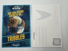 SDCC 2024 EXCLUSIVE Paramount+ Star Trek Menagerie Promo Postcard Tribbles