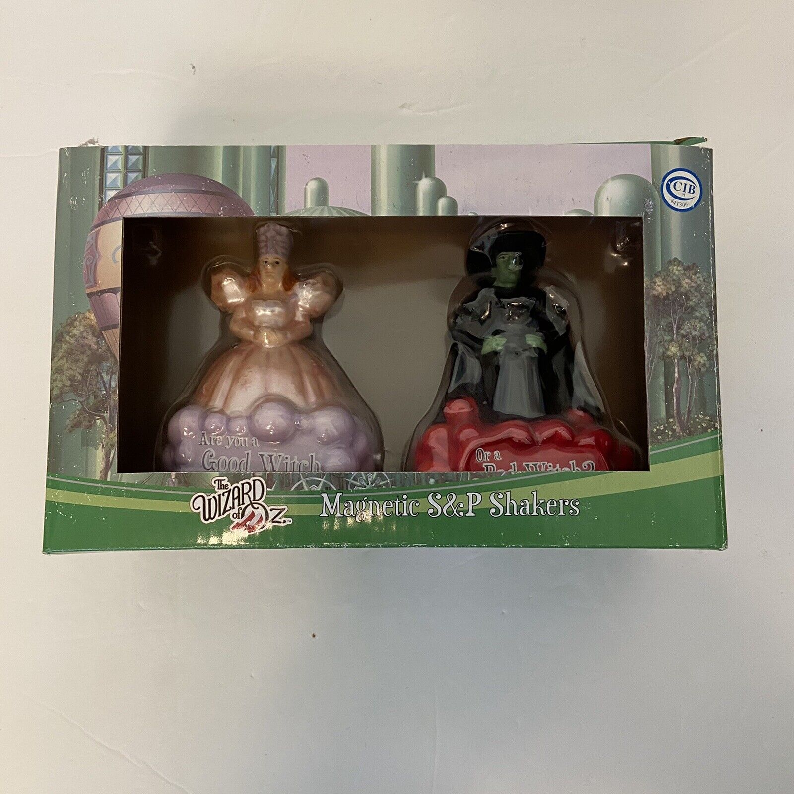 The Wizard of Oz Magnetic Good Ceramic Dallas Mall & Salt or Bad Sales Witch