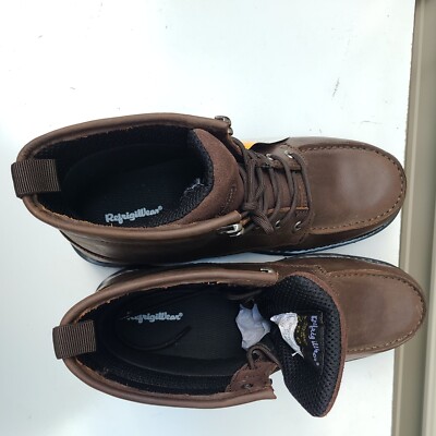 Refrigiwear Comfort 360 Mens Brown Leather F2413-11 Ankle 
