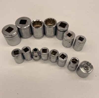 fさう様⑅/20 Socket Wrench Set 20 Piece 1/4 & 3/8 Drive SAE Mark I No
