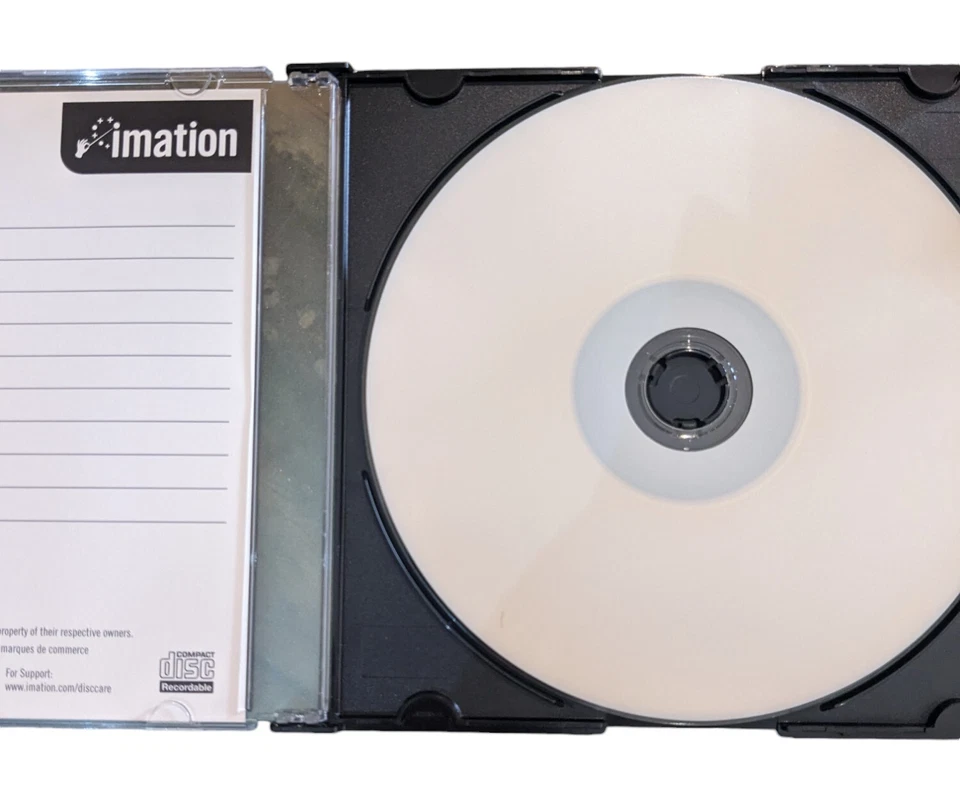 IMATION  VD-R 1x 52 X 700 MB  Inkjet Printable Blank - NEW  - Image 2 of 3