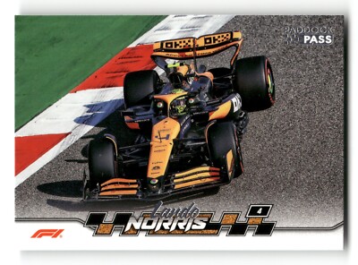2024 Topps Paddock Pass Formula 1 - #37 Lando Norris | eBay