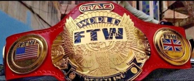 BRAND NEW TAZ FTW HEAVYWEIGHT CHAMPIONSHIP WRESTLING BELT 2MM BRASS