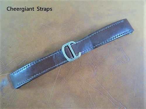 Cartier Roadster brown leather strap 
