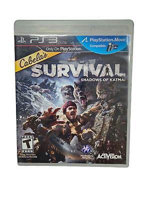 Cabelas Survival: Shadows of Katmai (PlayStation 3 Ps3) MISSING MANUAL