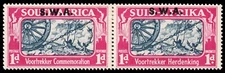 South West Africa Scott 133-134 (1938) Mint H VF, CV $12.00 C
