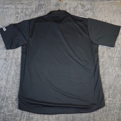 NFL Raiders Polo Shirt E-Systems Performance Athletic Golf Fit Short Sleeve XL - Picture 2 of 9