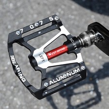 WEST BIKING Bike Pedals Quick Release Waterproof 3 Bearings Non-slip Pedals