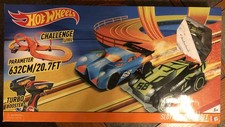 Hot Wheels Slot Cars Track Set Used Complete Race Track Loop Gravity