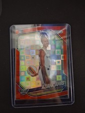 Aziaha James 2025 Panini Prizm WNBA #141 Pandora Prizm RC Wings