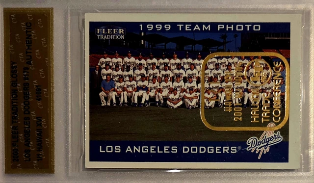 Chan Ho Park / Adrian Beltre + Dodgers 2000 Fleer Glossy 1/1 Hawaii KY Trade XVI
