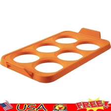 Silicone 6 Section Egg Ring Tray Nonstick Cooking Tool Breakfast Pancakes New