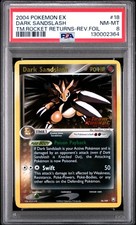 2004 POKEMON EX TEAM ROCKET RETURNS #18 DARK SANDSLASH-REVERSE FOIL PSA 8 on eBay