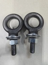 1/2"-13 x 1-1/2" Thread Lifting Eye Bolt Forged Steel With Nut And Washer
