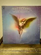 Holst - The Planets LP 1975 Leonard Bernstein NY Phil M31125 VG+ Columbia