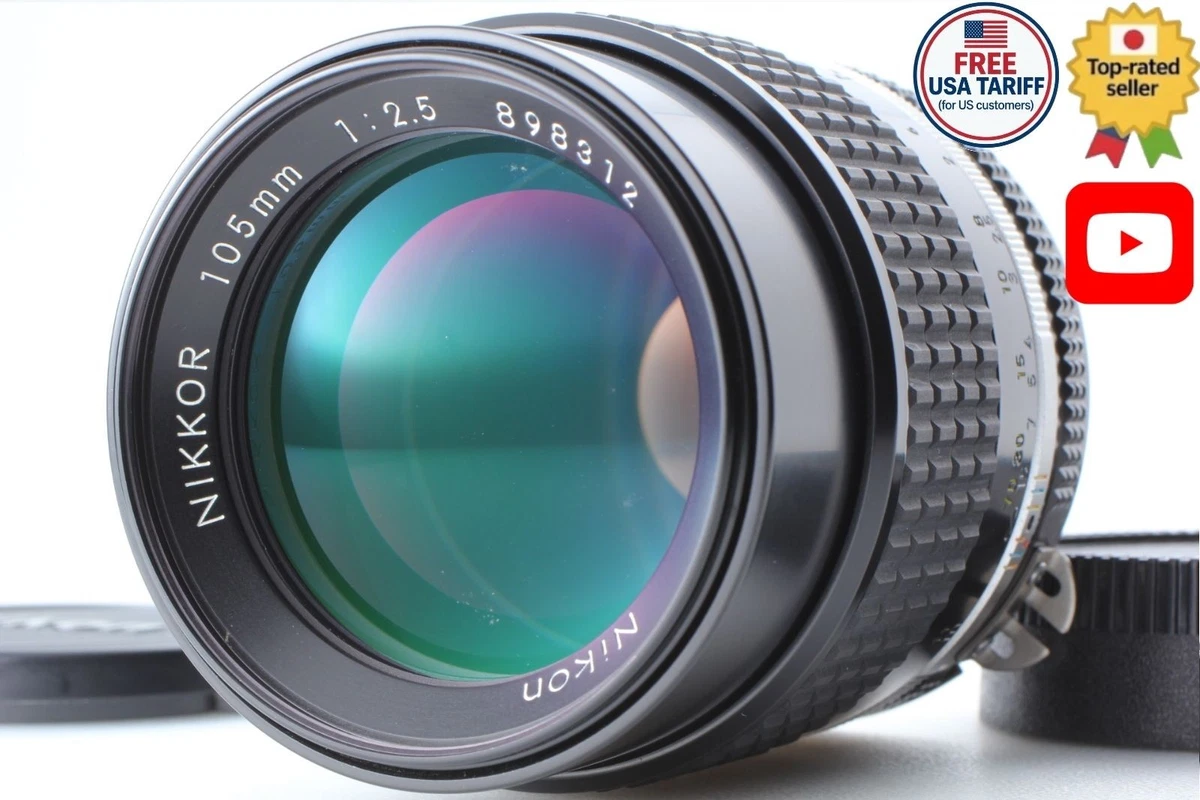 Preços baixos em Lentes de câmera Nikon 105mm f/2.5 | eBay