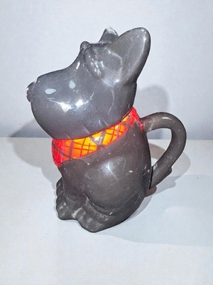 Ceramic Black Scotty Dog Pitcher by MSRF Design Studios~LBDL3