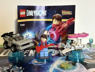 LEGO Dimensions Back to the Future Marty McFly Level Pack 71201