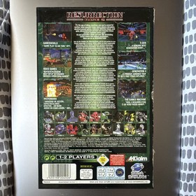 Resurrection: Rise 2 Sega Saturn With Manual (PAL) 1996