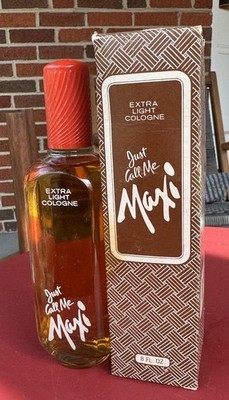 Just Call Me Maxi Max Factor Extra Light Cologne 1970s NOS VTG Perfume 8oz