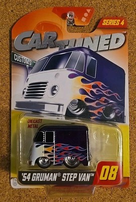 MGA Car Tuned Flamed '54 Grumman Step Van Walgreens Exclusive 1:64