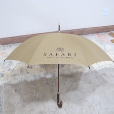 Vintage Ralph Lauren Safari Umbrella: Khaki 1990s Collection