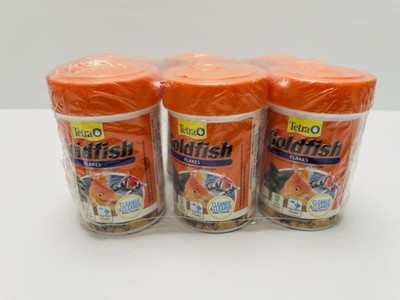 Tetra Goldfish Flakes 0.42 Oz (12 g) Daily Fish Food 6 Pack 