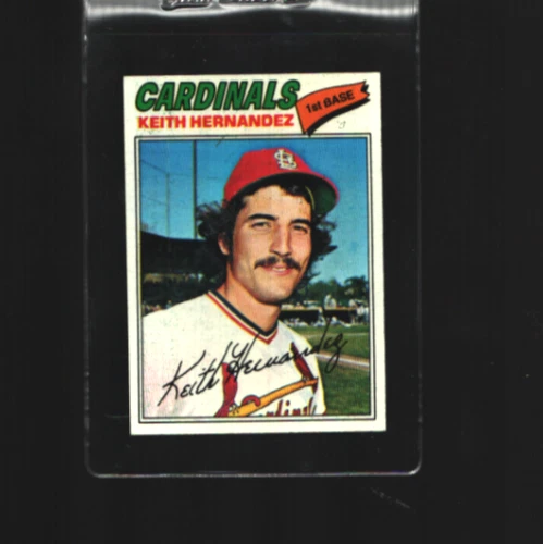 1977 TOPPS #95 KEITH HERNANDEZ CARDINALS -NM