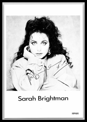Sarah Brightman - Singer & Soprano - 4x6 Photo - Signed | Autograph (b