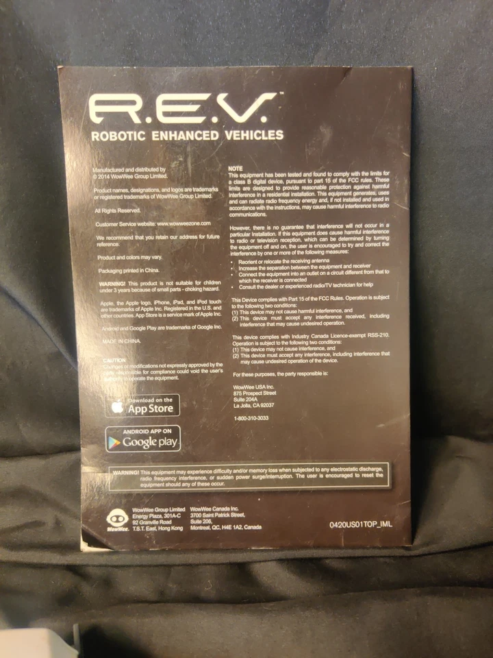WowWee R.E.V. Robotic Enhanced Vehicles Battle Pack - Image 4 of 4