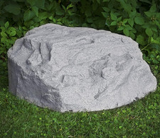 Large Faux Granite Boulder Hide/Cover Septic ...