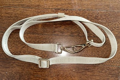 Borbonese Monogram Beige Fabric Shoulder Strap Only Bag Accessories