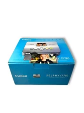 Canon Selphy CP780 Compact Photo Printer Box Accessories