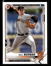 2021 Bowman Draft Will Bednar #BD-197