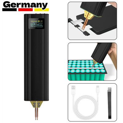 18650 Akku Punktschweißgerät Spot Welder Schweißgerät Batterie Punktschweißen DE