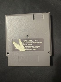 Lot of 5 Original NES Games Simpsons Rocketeer Elevator Action Top Gun PAC-Man