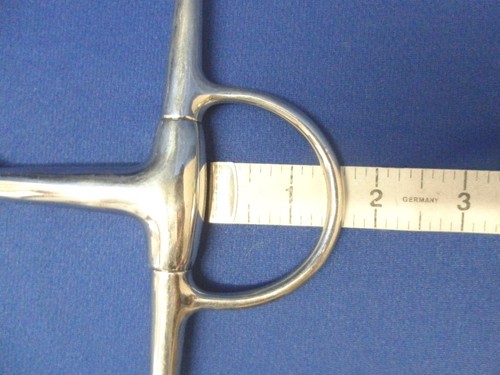 JP Korsteel Full cheek Eggbutt Snaffle Bit 5 inch - Picture 5 of 5