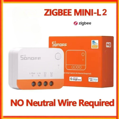 LOT Extreme Zigbee Smart Switch No Neutral Wire Required 1-Gang Two-Way Control