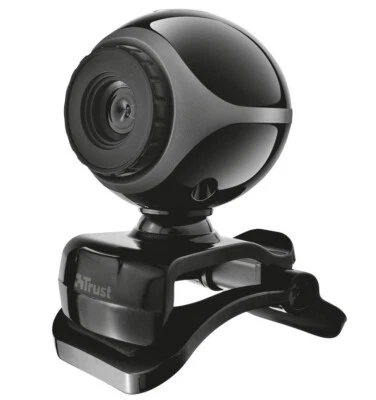 Trust Exis (17003) Webcam For PC & Laptop With Built in Microphone - Image 1 of 2
