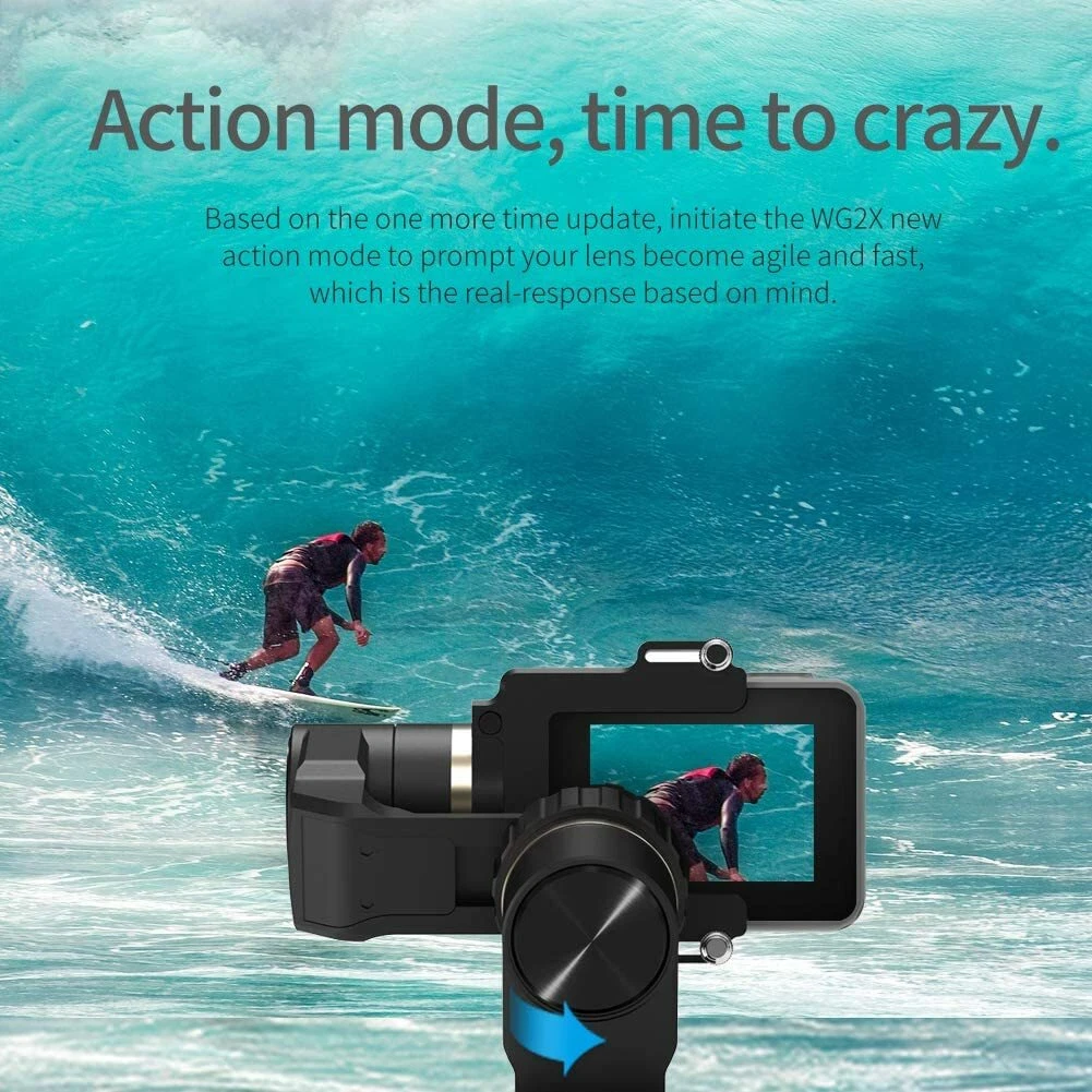 FeiyuTech WG2X 3-Axis Wearable Gimbal for GoPro Hero Yi Action