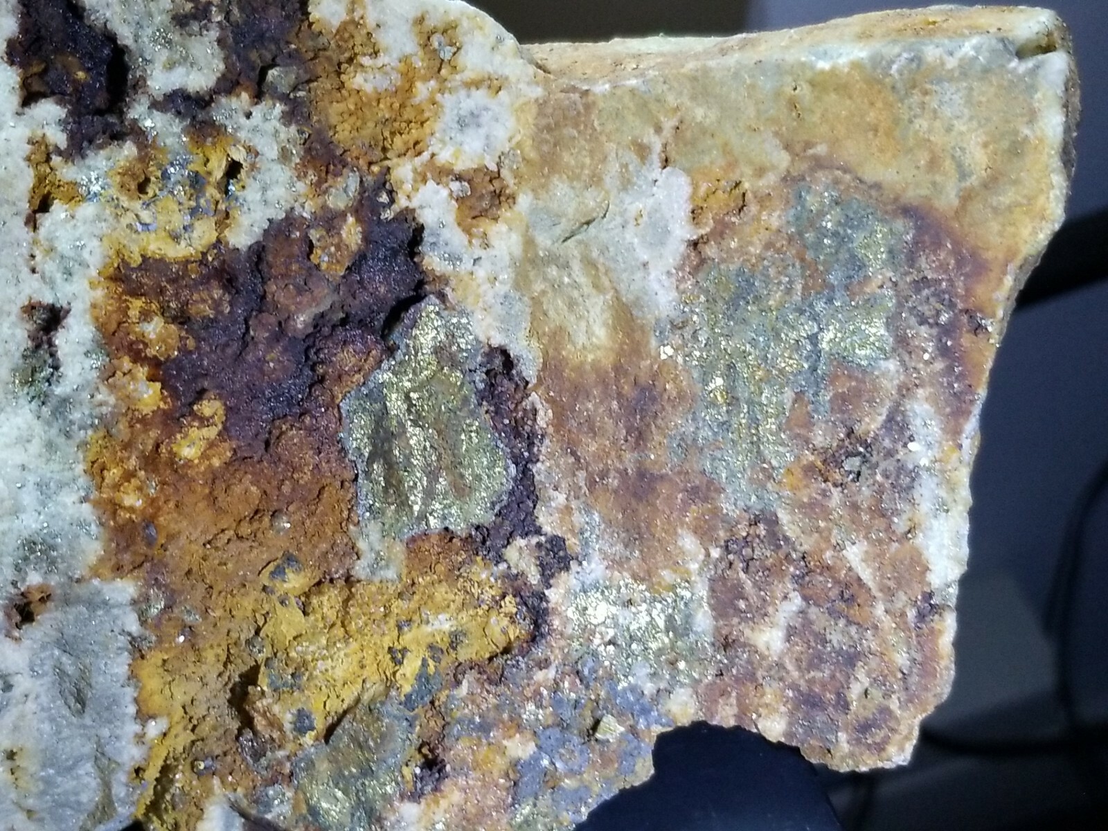 Amazing Colorado MOTHERLODE GOLD IN QUARTZ Ore Display specimen 7lb