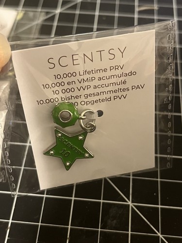 Breloque neuve Scentsy 10 Consultant décernée 10 000 PRV pour bracelet - Photo 4/4