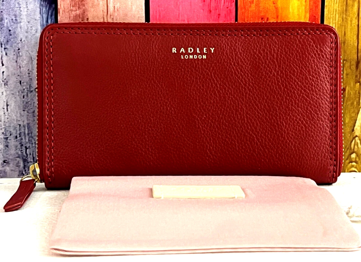 BNWT & Dust Bag RADLEY Waterloo Mini Flapover Leather Clutch Wristlet Bag |  eBay